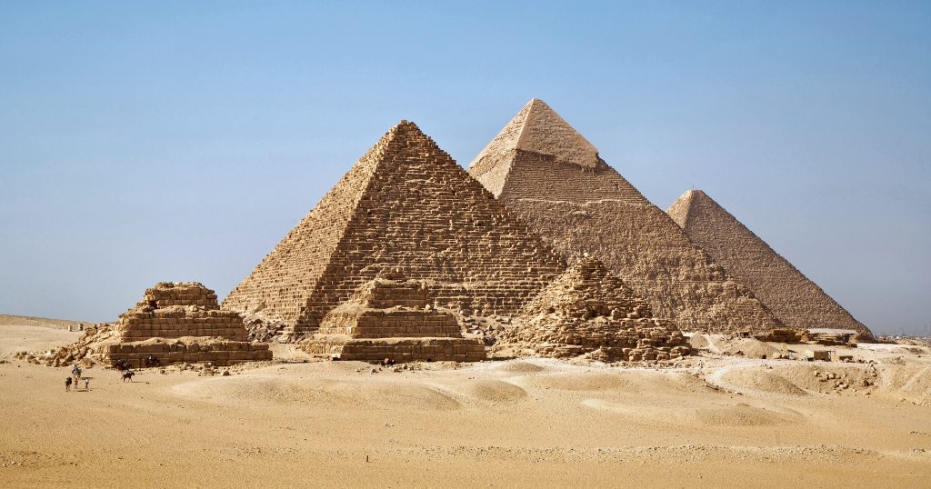 egipte Gizah piramides